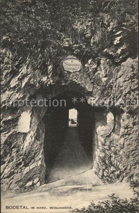 Bodetal Harz Wilhelmablick H?hle