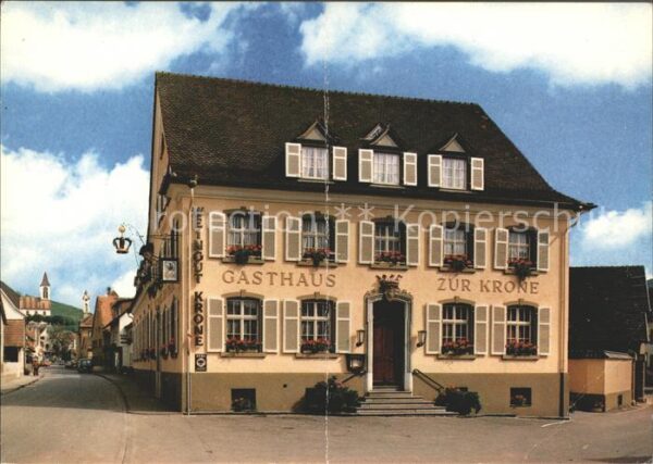 Auggen Gasthaus zur Krone