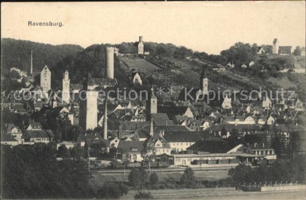 Ravensburg Wuerttemberg Ortsansicht
