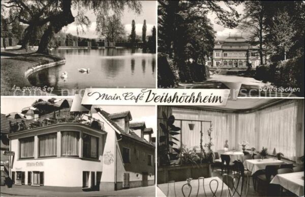 Veitshoechheim Main Cafe Am gr See Schlösschen