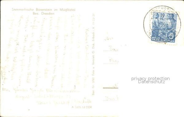 Baerenstein Altbezirk Dresden im Müglitztal – Bild 2