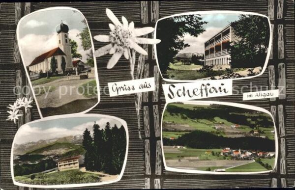 Scheffau Scheidegg Ortsansichten Kirche