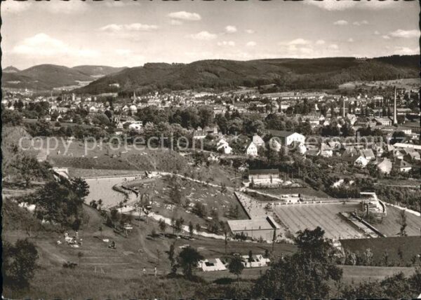 Lahr Schwarzwald Panorama Terrassenbad