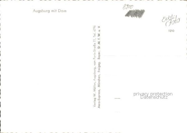 Augsburg Fliegeraufnahme – Bild 2