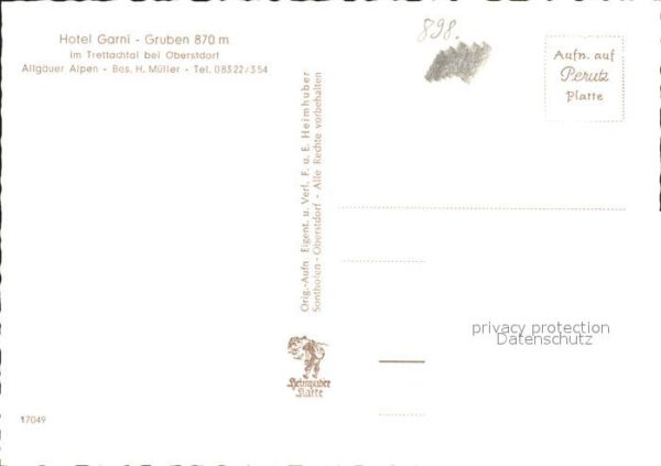 Gruben Oberstdorf Hotel Garni im Trettachtal mit Allgäuer – Bild 2