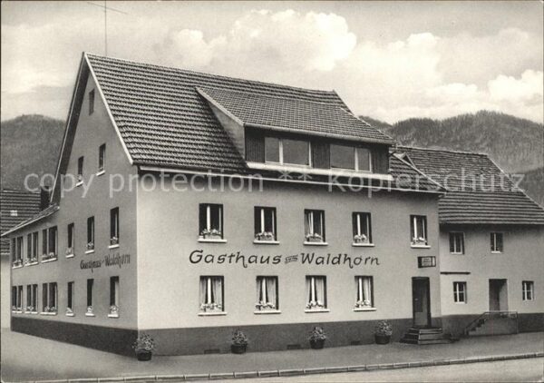 Oberwinden Elztal Gasthaus Waldhorn