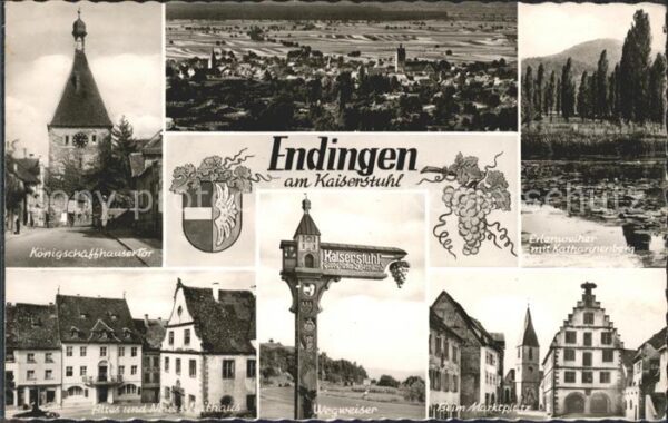 Endingen Kaiserstuhl Panorama Königschaffhauser Tor Erlenwei