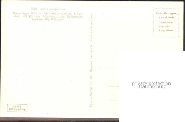 Blasiwald Schluchseesperre Seebrugg und Faulenfür – Bild 2