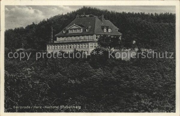 Gernrode Harz Kurhotel Stubenberg
