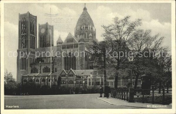 Haarlem St Bavokerk Kirche