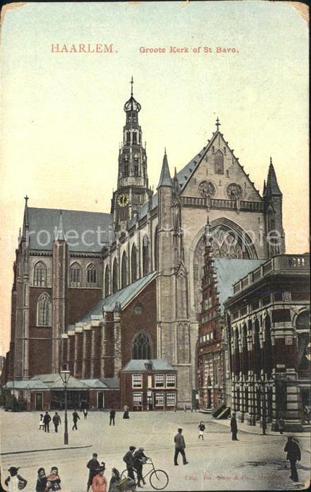 Haarlem Groote Kerk of St Bavo Kathedraal Kathe