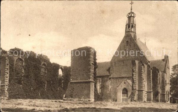 Bergen aan Zee Ruine Kerk Kirche Ruine