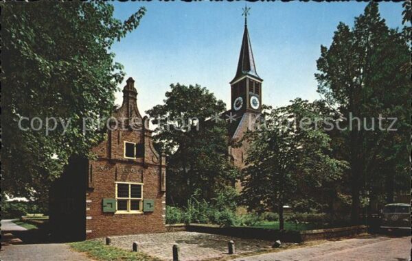 Schoorl Raadhuis Kerk Rathaus Kirche