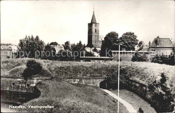 Naarden Vestingwallen Kerk Festungswall Kirche