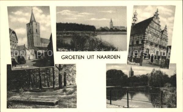 Naarden Grote Kerk Wallen Stadhuis Openluchtthe