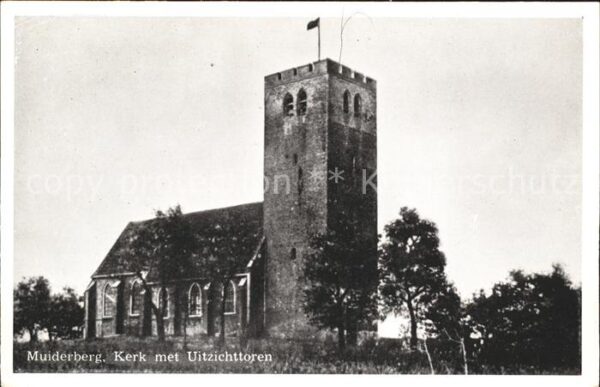Muiderberg Kerk met Uitzichttoren Kirche Aussichts