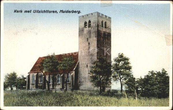 Muiderberg Kerk met Uitzichttoren Kirche Aussichts