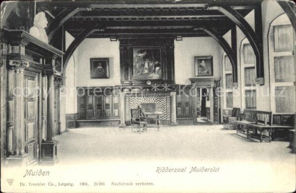 Muiden Ridderzaal Muiderslot Rittersaal Schlos