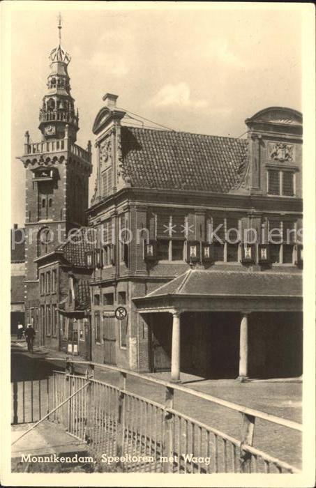 Monnickendam Speeltoren met Waag