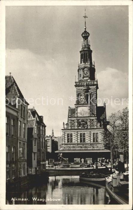 Alkmaar Waaggebouw Kanal