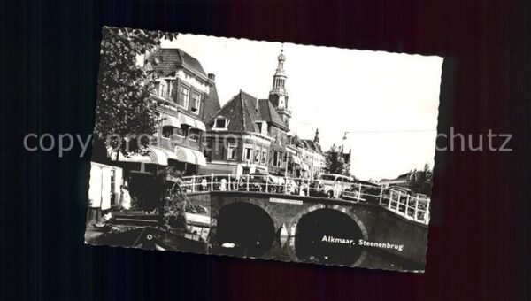 Alkmaar Steenenbrug Kanal Brücke