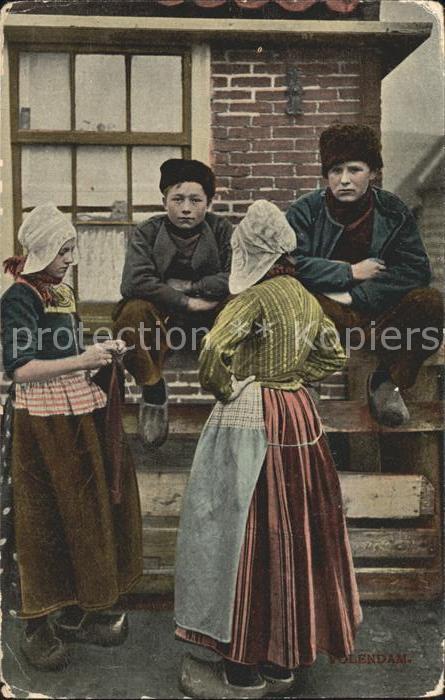 Trachten Holland Jungen Mädchen Volendam