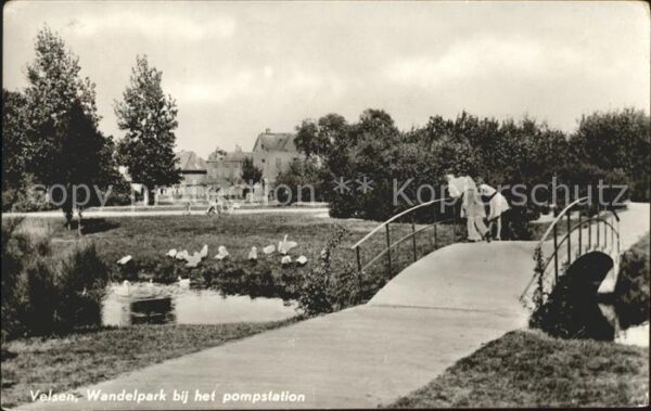 Velsen Wandelpark bij het pompstation Brücke E