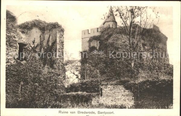 Santpoort Ruine van Brederode