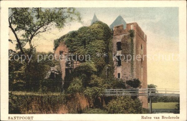 Santpoort Ruine van Brederode