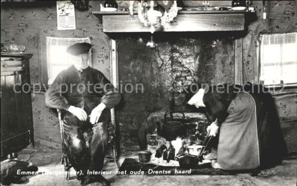Emmen Netherlands Bargermeer Interieur met oude Drentse h