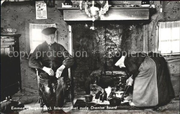 Emmen Netherlands Bargermeer Interieur met oude Drentse h