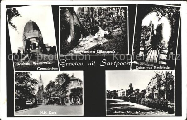 Santpoort Noord Crematorium Burgemeester Rijkenspark Ru