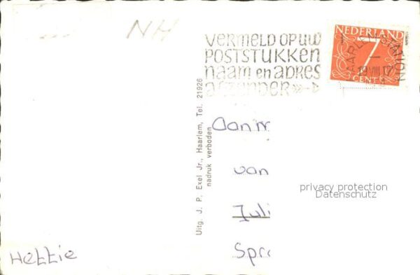 Santpoort Noord Broekbergenlaan Eyndenhoefflaan Burg Ri – Bild 2