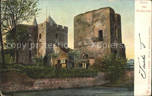 Santpoort Noord Ruine van Brederode