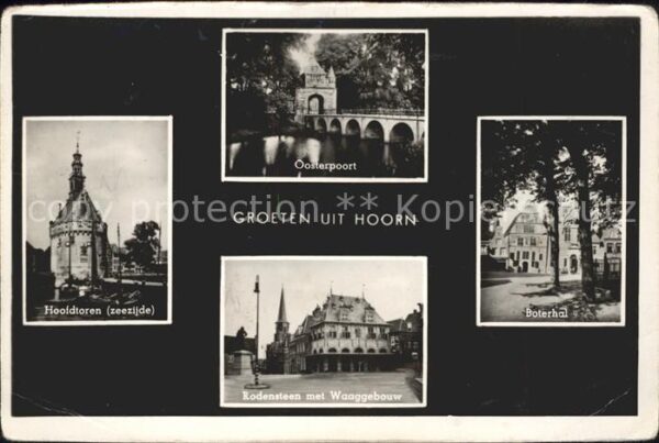 Hoorn Hoofdtoren Oosterpoort Boterhal Rodenst