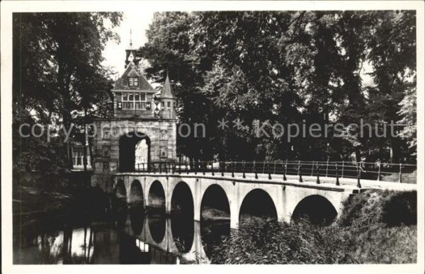 Hoorn Oosterpoort van 1578 Brug Brücke