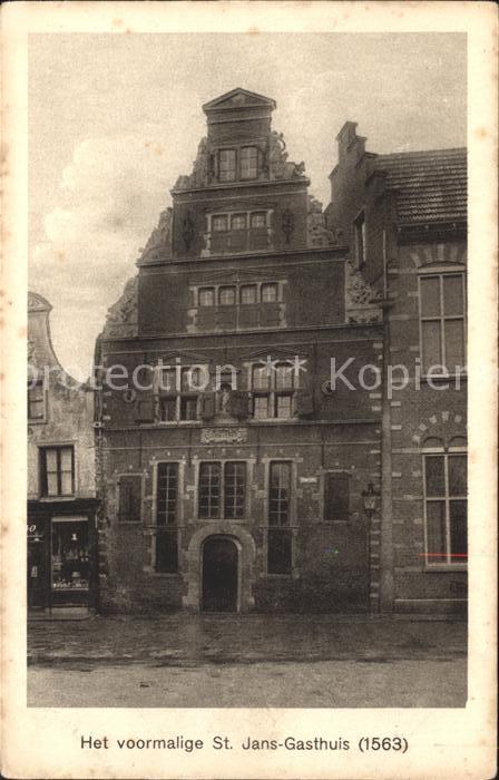 Hoorn Voormalige St Jans Gasthuis anno 1563