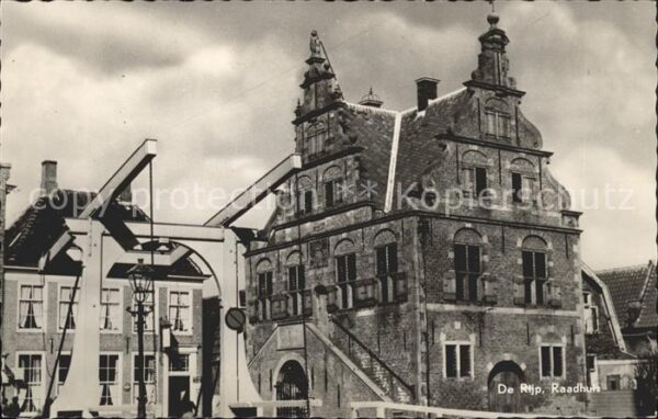 De Rijp Raadhuis Zugbrücke
