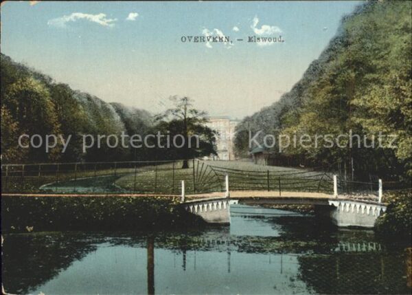 Overveen Elswoud Landgoet Brücke
