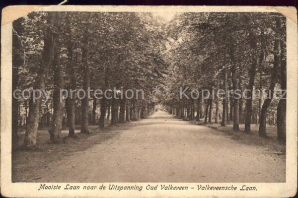 Valkeveen Naarden Mooiste Laan naar de Uitspanning Oud Va