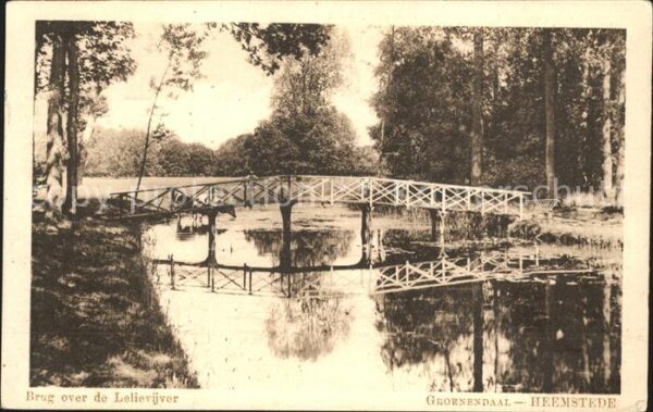 Heemstede Groenendaal Brug over de Lelievijer Brü