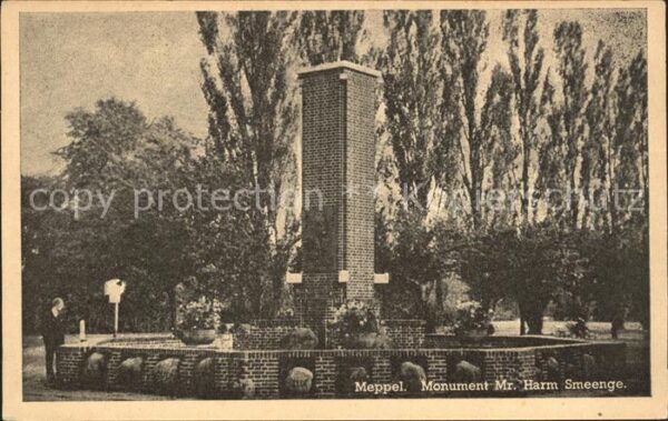 Meppel Monument Mr. Harm Smeenge Denkmal