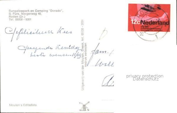 Roden Netherlands Ned Herv Kerk Kirche – Bild 2