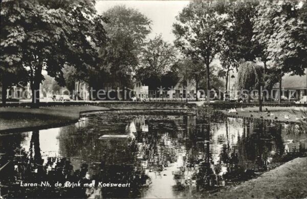 Laren Netherlands Brink met Koesweert