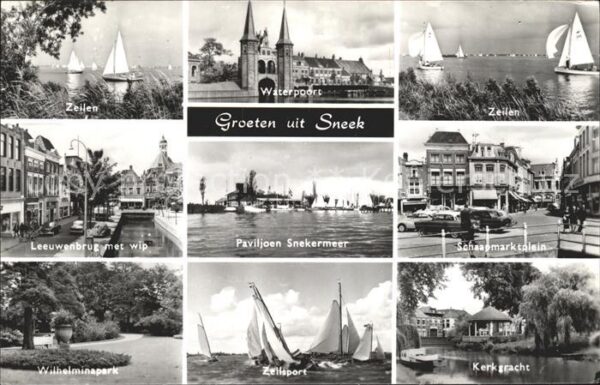 Sneek Zeilen Waterpoort Leeuwenbrug Wip Pavil