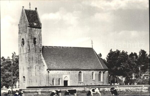 Schraard Ned Herv Kerk Kirche Kühe