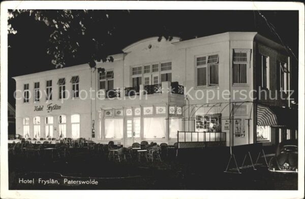 Paterswolde Hotel Fryslan bei Nacht