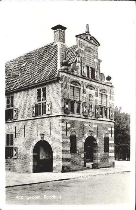 Appingedam Groningen Raadhuis Rathaus