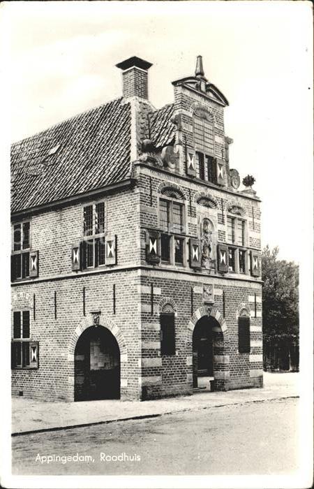 Appingedam Groningen Raadhuis Rathaus