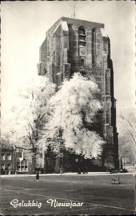 Leeuwarden Oldehove Gelukkig Nieuwjaar Neujahrskar
